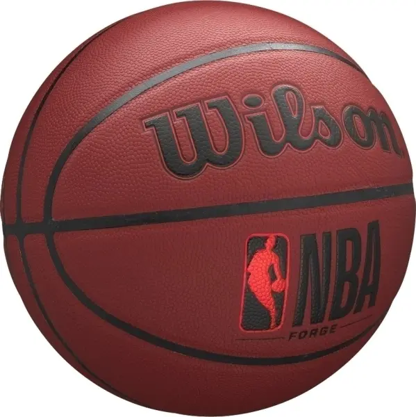 Баскетбольний м'яч Wilson NBA FORGE бордовий Розмір 6 WTB8201XB6