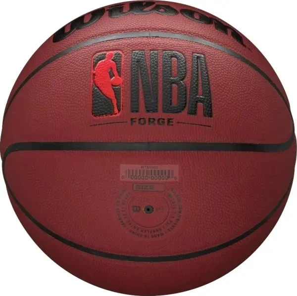 Баскетбольний м'яч Wilson NBA FORGE бордовий Розмір 6 WTB8201XB6