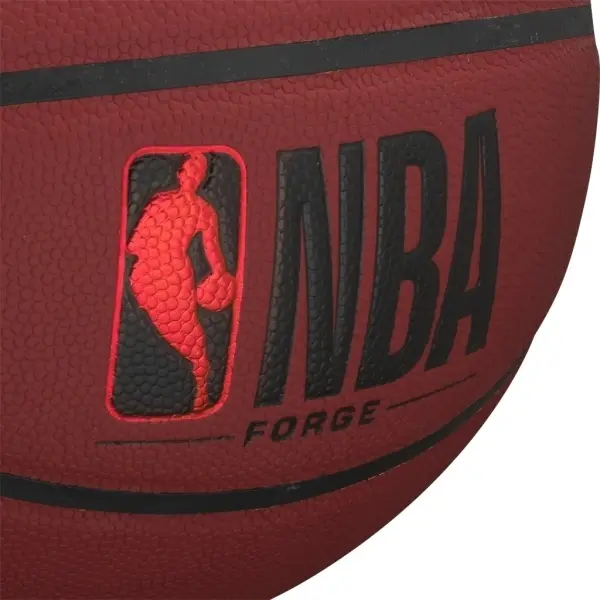 Баскетбольний м'яч Wilson NBA FORGE бордовий Розмір 6 WTB8201XB6