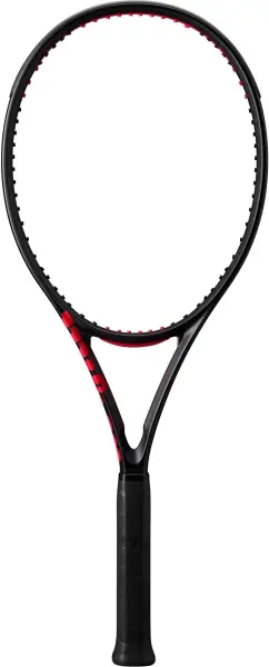 Ракетка для тенісу Wilson CLASH 100L V3 чорно-червона WR172911