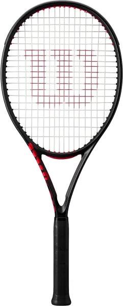 Ракетка для тенісу Wilson CLASH 100L V3 чорно-червона WR172911