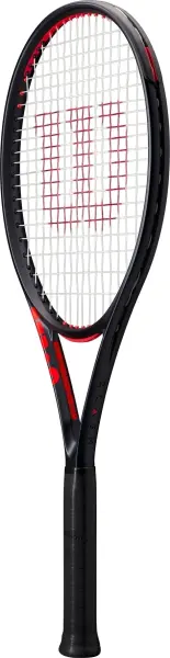 Ракетка для тенісу Wilson CLASH 100L V3 чорно-червона WR172911
