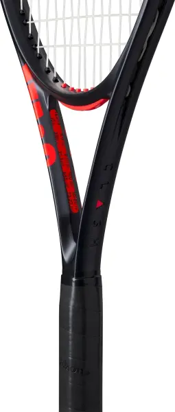 Ракетка для тенісу Wilson CLASH 100L V3 чорно-червона WR172911