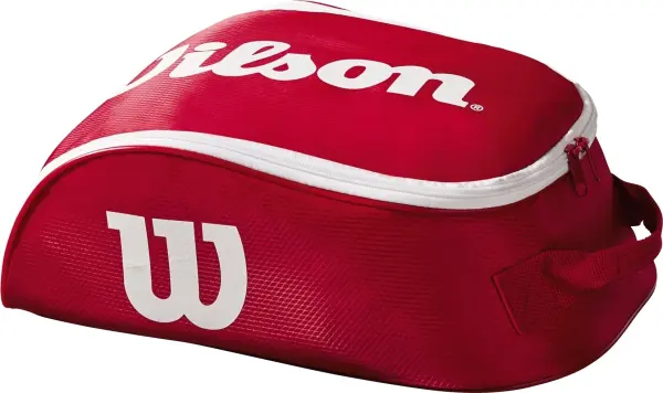 Сумка для взуття Wilson TOUR SHOE BAG IV червоно-біла WRZ847887