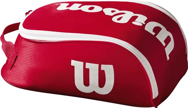 Сумка для взуття Wilson TOUR SHOE BAG IV червоно-біла WRZ847887