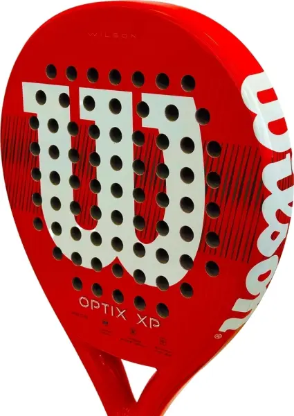 Набір для падл-тенісу Wilson OPTIX XP RED KIT BOX (ракетка і 3 м'ячі) червоний WR202110U2
