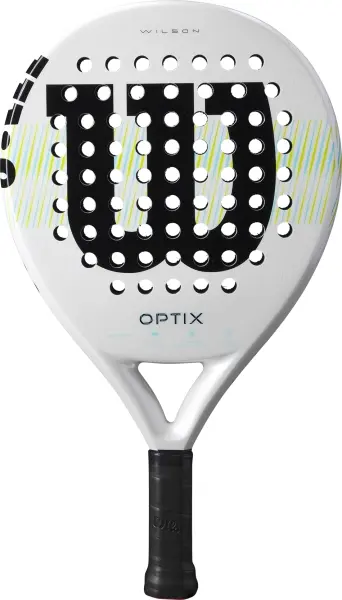 Ракетка для падл-тенісу Wilson OPTIX V1 GRIP2 біла WR181711U2