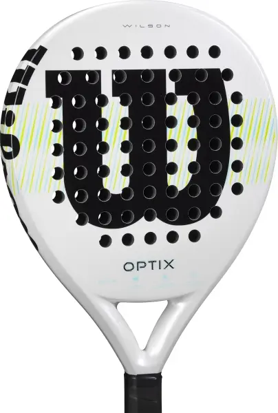 Ракетка для падл-тенісу Wilson OPTIX V1 GRIP2 біла WR181711U2