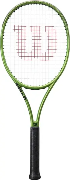 Ракетка для тенісу Wilson BLADE FEEL 100 зелено-чорна WR197510