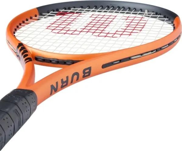 Ракетка для тенісу Wilson BURN V6 100LS оранжево-чорна WR199610