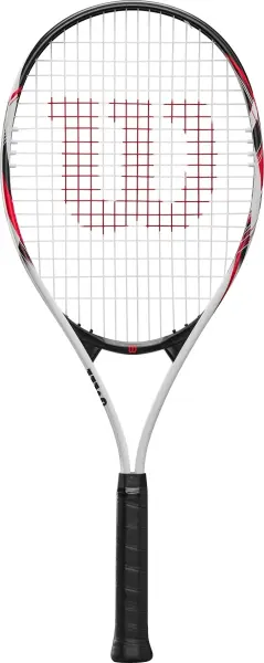 Ракетка для тенісу Wilson FUSION XL сіро-чорно-червона WR199110