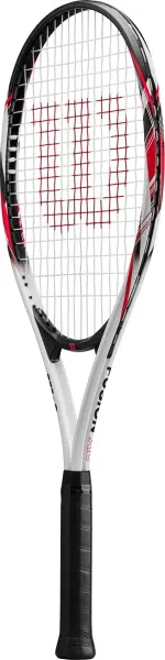 Ракетка для тенісу Wilson FUSION XL сіро-чорно-червона WR199110