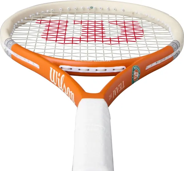 Ракетка для тенісу Wilson ROLAND-GARROS 2026 TEAM 102 оранжево-кремова WR192910