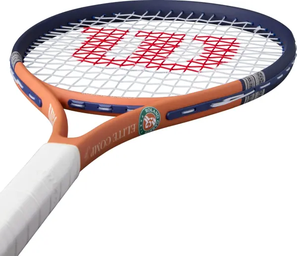 Ракетка для тенісу дитяча Wilson ROLAND-GARROS ELITE COMP JR темно-синьо-помаранчева WR193310H
