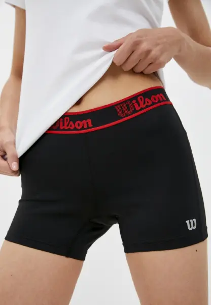 Компрессионные шорты женские Wilson COMPRESSION BASE 2.5 черные WRA783001