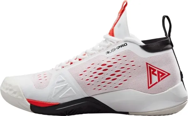 Кроссовки теннисные Wilson RUSH PRO TOUR MID бело-оранжево-черные WRS332040
