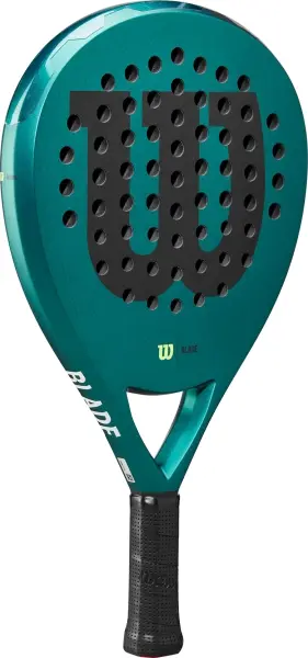 Ракетка для падл-тенісу Wilson BLADE V3 PADEL GRIP2 темно-зелена WR167011U2