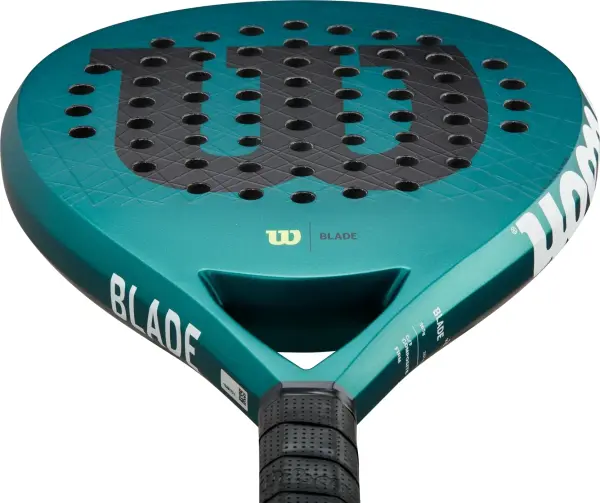 Ракетка для падл-тенісу Wilson BLADE V3 PADEL GRIP2 темно-зелена WR167011U2