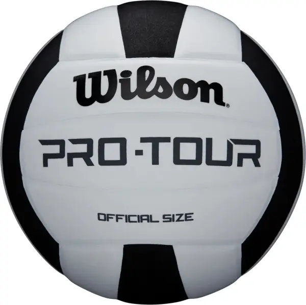 Волейбольний м'яч Wilson PRO TOUR біло-чорний Розмір 5 WTH20119XB