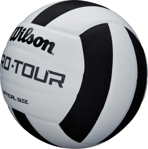 Волейбольний м'яч Wilson PRO TOUR біло-чорний Розмір 5 WTH20119XB