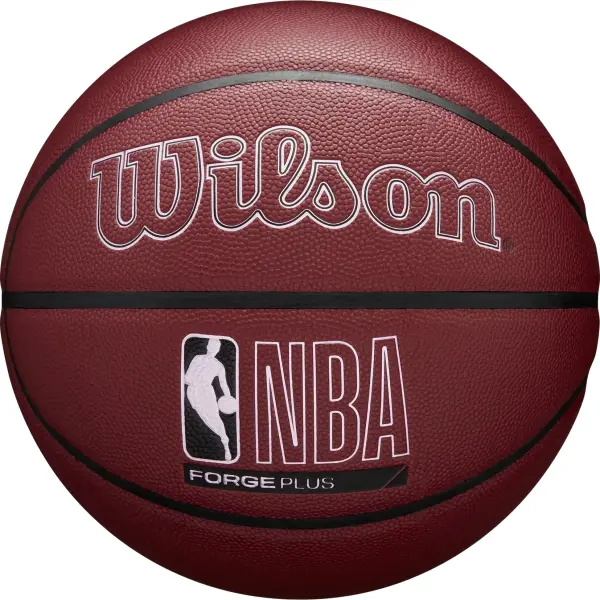 Баскетбольний м'яч Wilson NBA FORGE PLUS MAROON бордовий Розмір 7 WZ2016802XB7