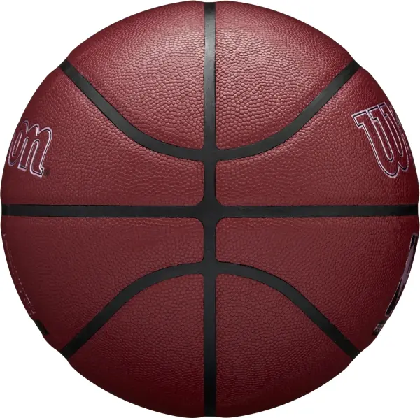 Баскетбольний м'яч Wilson NBA FORGE PLUS MAROON бордовий Розмір 7 WZ2016802XB7