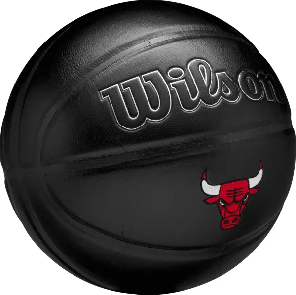 Баскетбольний м'яч Wilson NBA TEAM PREMIERE CHICAGO BULLS чорний Розмір 7 WZ4026405XB7