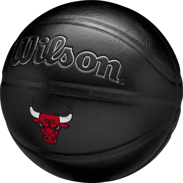 Баскетбольний м'яч Wilson NBA TEAM PREMIERE CHICAGO BULLS чорний Розмір 7 WZ4026405XB7