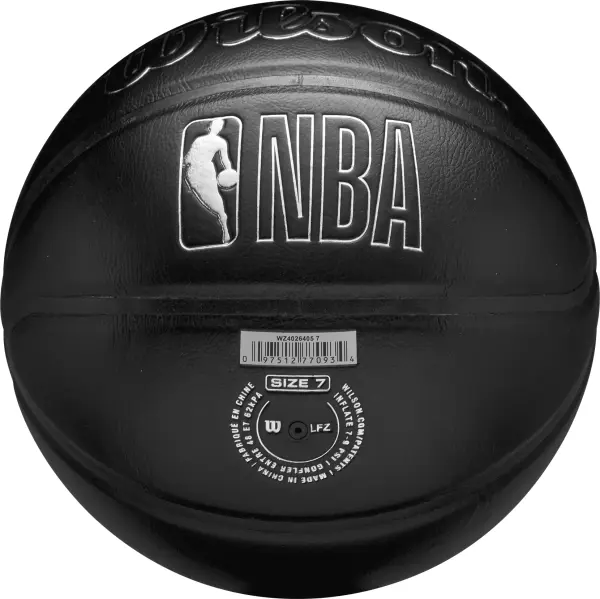 Баскетбольний м'яч Wilson NBA TEAM PREMIERE CHICAGO BULLS чорний Розмір 7 WZ4026405XB7