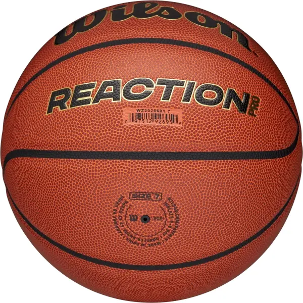 Баскетбольний м'яч Wilson REACTION PRO коричневий Розмір 6 WZ2026601XB6