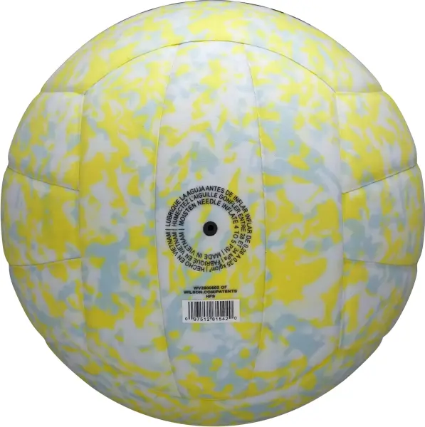 Волейбольний м'яч Wilson IMPACT GEN GREEN жовто-біло-світло-блакитний Розмір 5 WV2000802XBOF