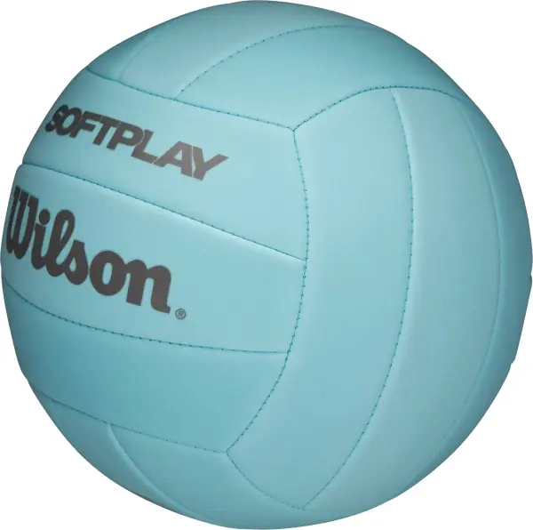Волейбольний м'яч Wilson SOFT PLAY блакитний Розмір 5 WV4008802XBOF