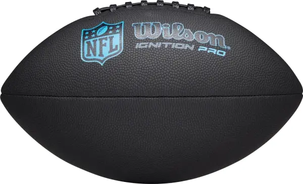 М'яч для американського футболу Wilson NFL IGNITION PRO ECO чорно-блакитний Розмір 9 WF3011102XBOF