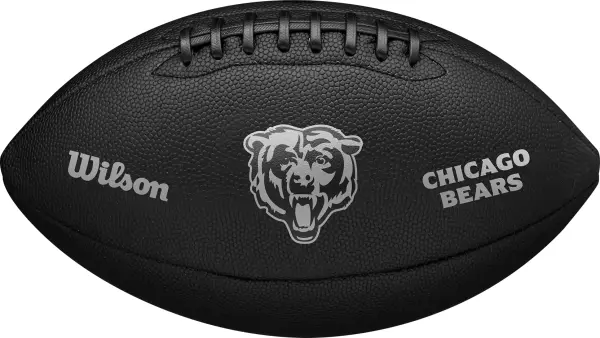 М'яч для американського футболу Wilson NFL TEAM METALLIC PREMIERE CH OF чорний Розмір 9 WF4015806XBOF