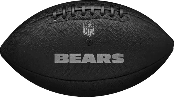 М'яч для американського футболу Wilson NFL TEAM METALLIC PREMIERE CH OF чорний Розмір 9 WF4015806XBOF
