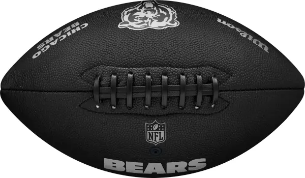 М'яч для американського футболу Wilson NFL TEAM METALLIC PREMIERE CH OF чорний Розмір 9 WF4015806XBOF