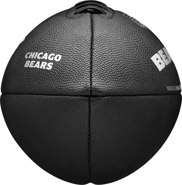 М'яч для американського футболу Wilson NFL TEAM METALLIC PREMIERE CH OF чорний Розмір 9 WF4015806XBOF