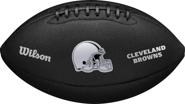 М'яч для американського футболу Wilson NFL TEAM METALLIC PREMIERE CL OF чорний Розмір 9 WF4015808XBOF