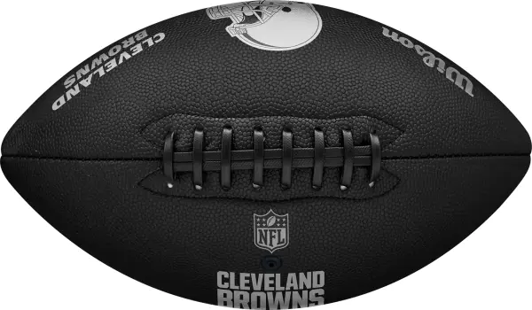 М'яч для американського футболу Wilson NFL TEAM METALLIC PREMIERE CL OF чорний Розмір 9 WF4015808XBOF