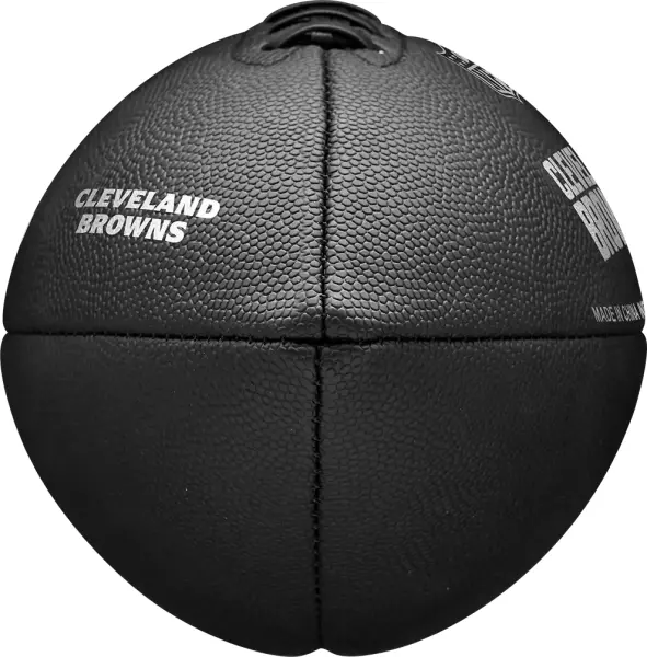 М'яч для американського футболу Wilson NFL TEAM METALLIC PREMIERE CL OF чорний Розмір 9 WF4015808XBOF