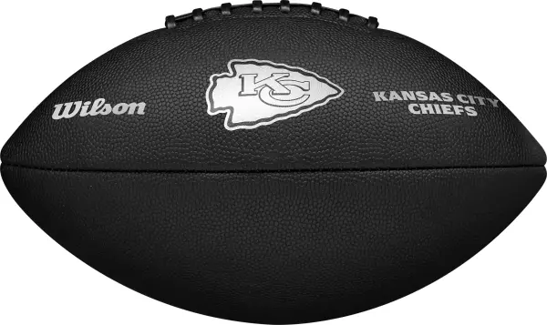 М'яч для американського футболу Wilson NFL TEAM METALLIC PREMIERE KC OF чорний Розмір 9 WF4015816XBOF