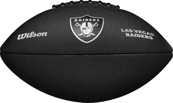 М'яч для американського футболу Wilson NFL TEAM METALLIC PREMIERE LV OF чорний Розмір 9 WF4015817XBOF