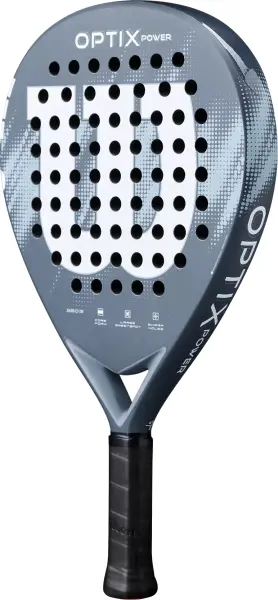 Ракетка для падл-тенісу Wilson OPTIX V2 POWER GRIP2 димчасто-темно-синя WR190821U2