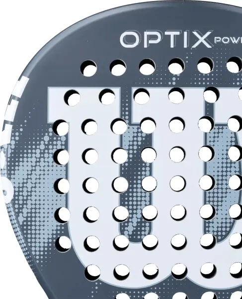 Ракетка для падл-тенісу Wilson OPTIX V2 POWER GRIP2 димчасто-темно-синя WR190821U2