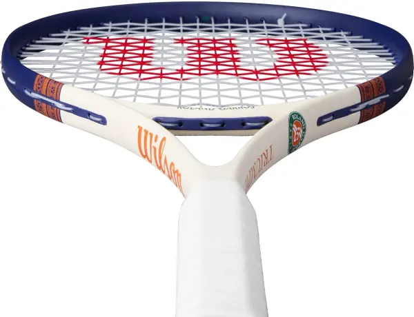 Ракетка для тенниса Wilson ROLAND-GARROS 2026 TRIUMPH темно-сине-белая WR193110