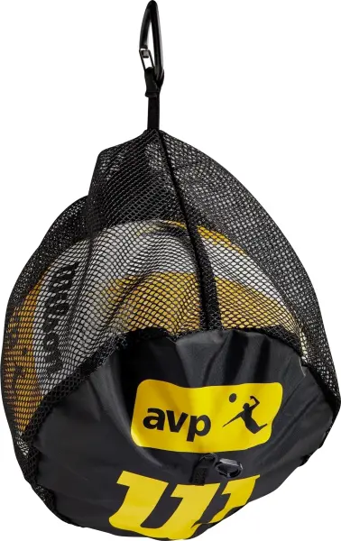 Сітка для волейбольного м'яча Wilson VOLLEYBALL SINGLE BALL BAG чорна WTH152190R