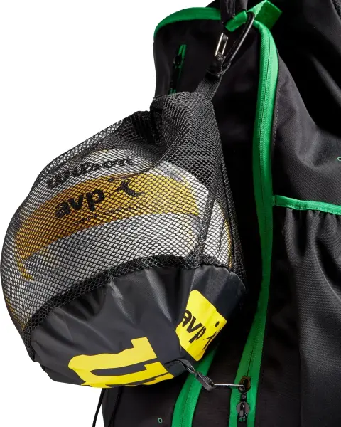 Сітка для волейбольного м'яча Wilson VOLLEYBALL SINGLE BALL BAG чорна WTH152190R