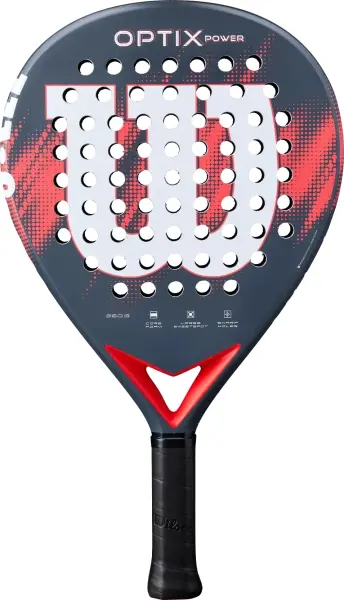 Ракетка для падл-тенісу Wilson OPTIX V2 POWER GRIP2 димчасто-темно-синьо-червона WR190811U2