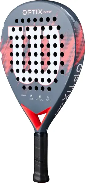 Ракетка для падл-тенісу Wilson OPTIX V2 POWER GRIP2 димчасто-темно-синьо-червона WR190811U2
