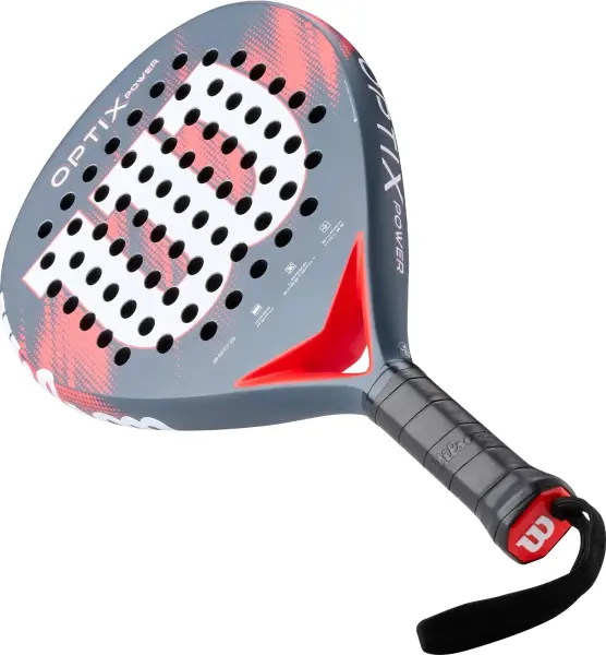 Ракетка для падл-тенісу Wilson OPTIX V2 POWER GRIP2 димчасто-темно-синьо-червона WR190811U2
